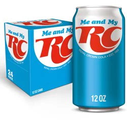 RC Cola Soda- 24 ct