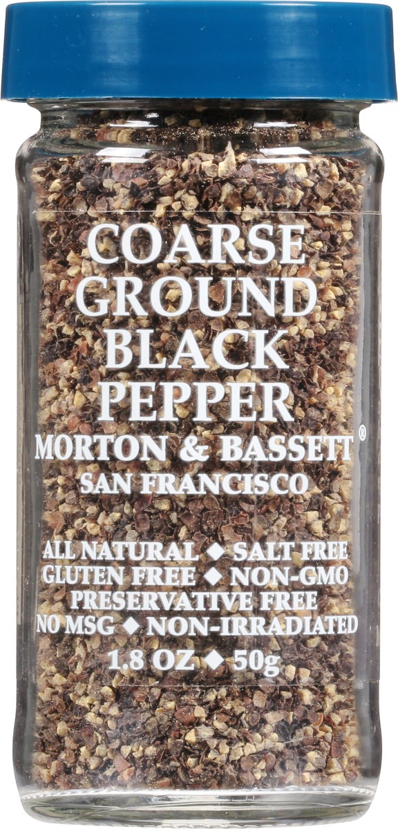 slide 12 of 13, Morton & Bassett Coarse Ground Black Pepper, 1.8 oz