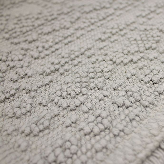 slide 3 of 3, French Connection Nellore Bath Rug Set - Light Grey, 2 ct