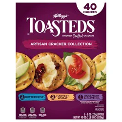 Toasteds Variety Pack Crackers