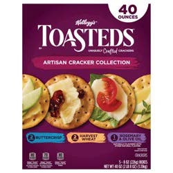 Toasteds Variety Pack Crackers