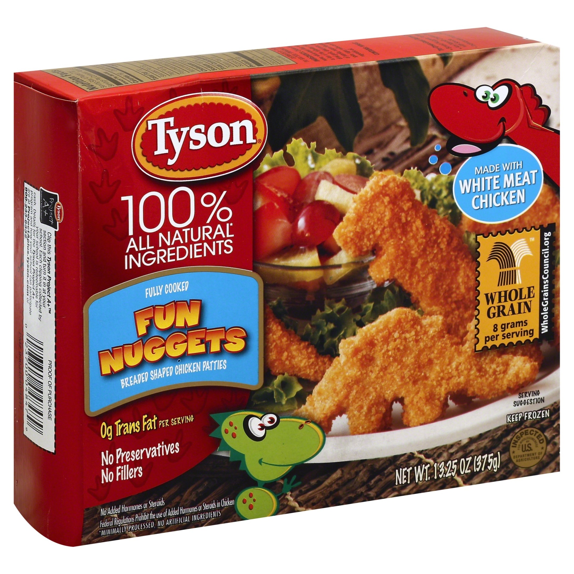 slide 1 of 5, Tyson Chicken Fun Nuggets, 13.2 oz