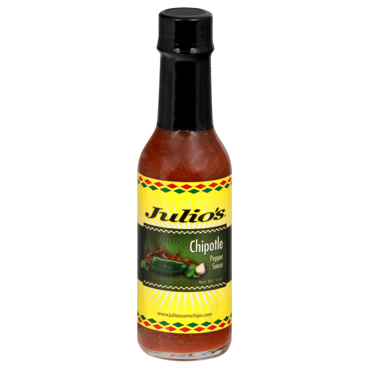 slide 1 of 12, Julio's Chipotle Pepper Sauce 5 oz, 5 oz