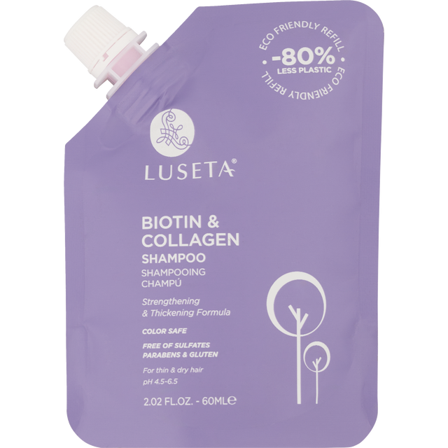 slide 1 of 1, Luseta Biotin & Collagen Shampoo, 2.02 Oz, 22 oz