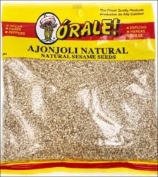 Orale! Natural Sesame Seeds