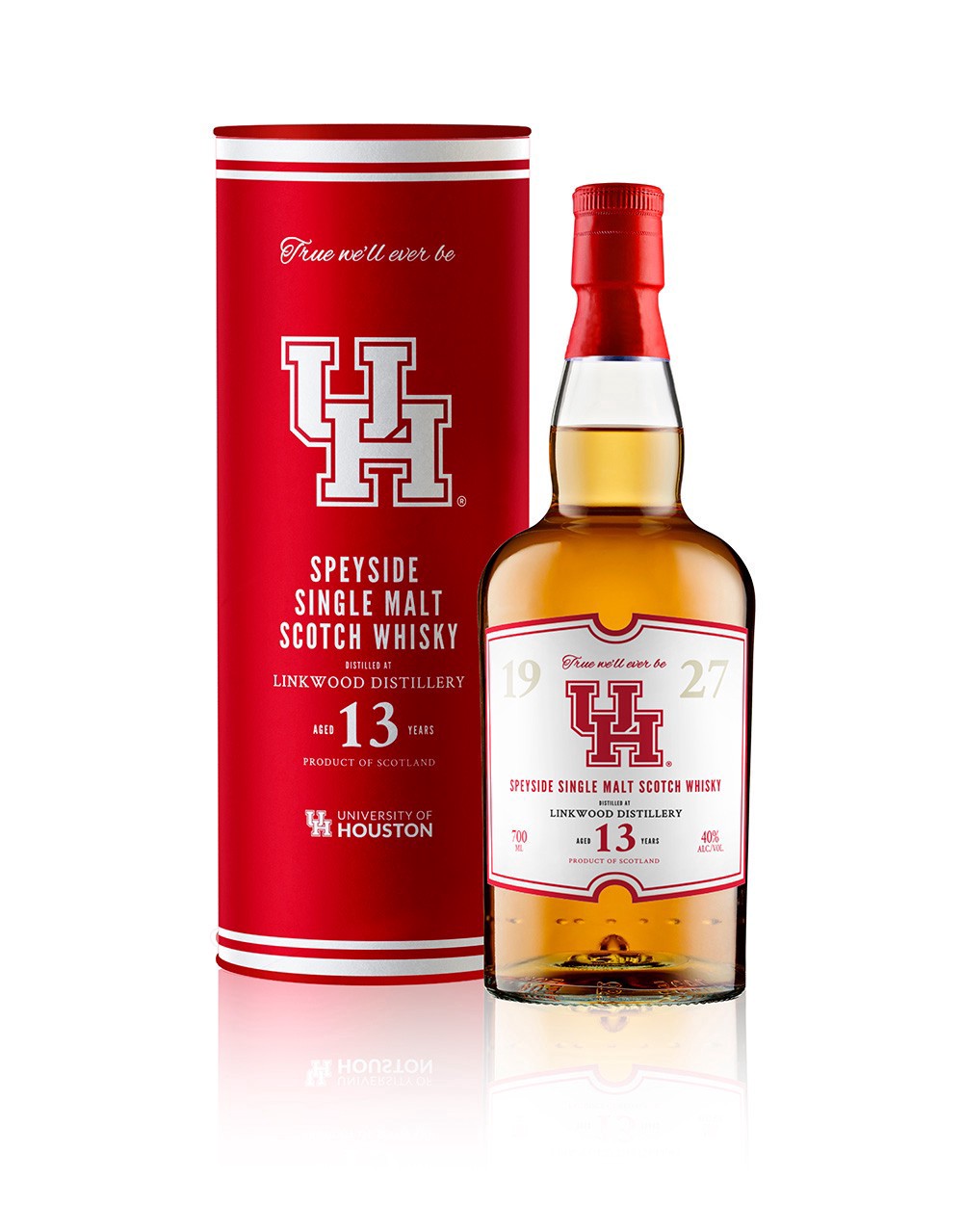 slide 1 of 1, University Of Houston - Linkwood 13yr Single Malt, 700 ml