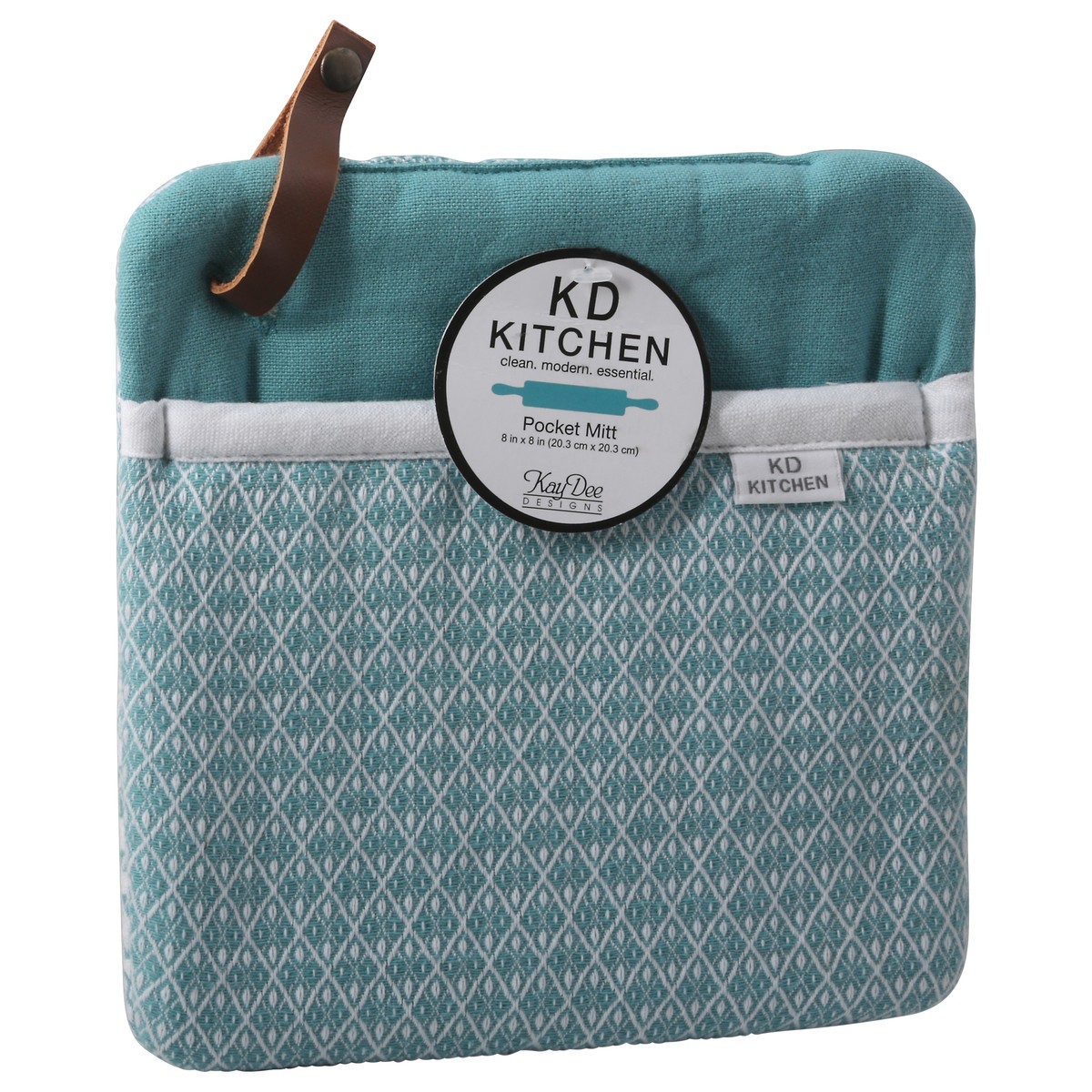 slide 11 of 11, KD Kitchen Kay Dee Pocket Mitt Aqua, 1 ct
