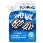 slide 1 of 1, Yumbutter Almond Butter, Superfood, 7 oz