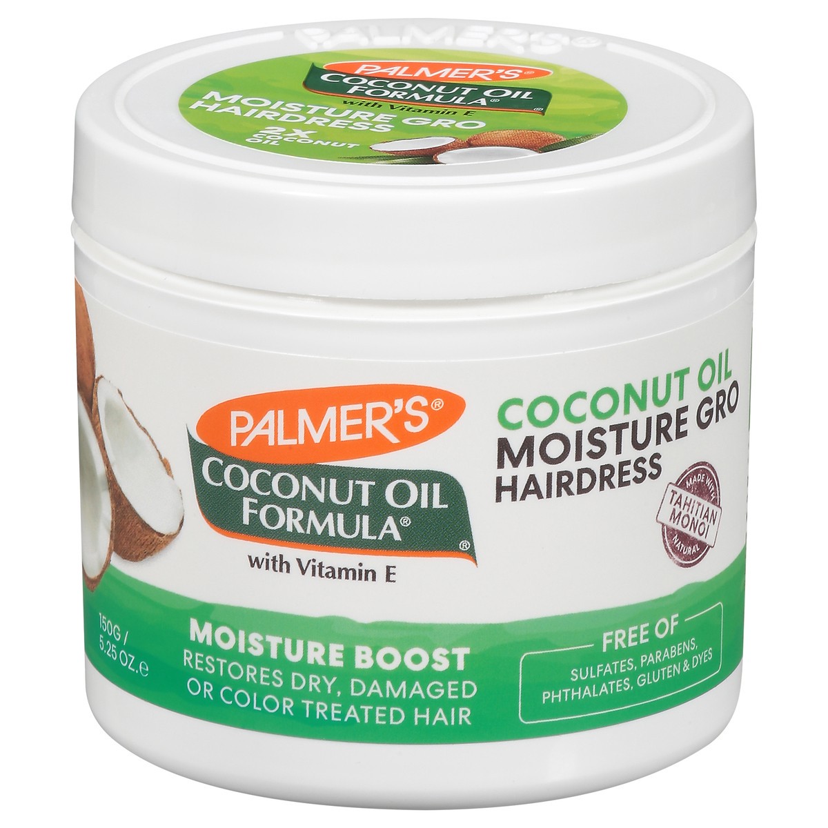 slide 3 of 9, Palmer's Coconut Oil Formula Moisture Boost Gro Treatment, 5.25 oz., 