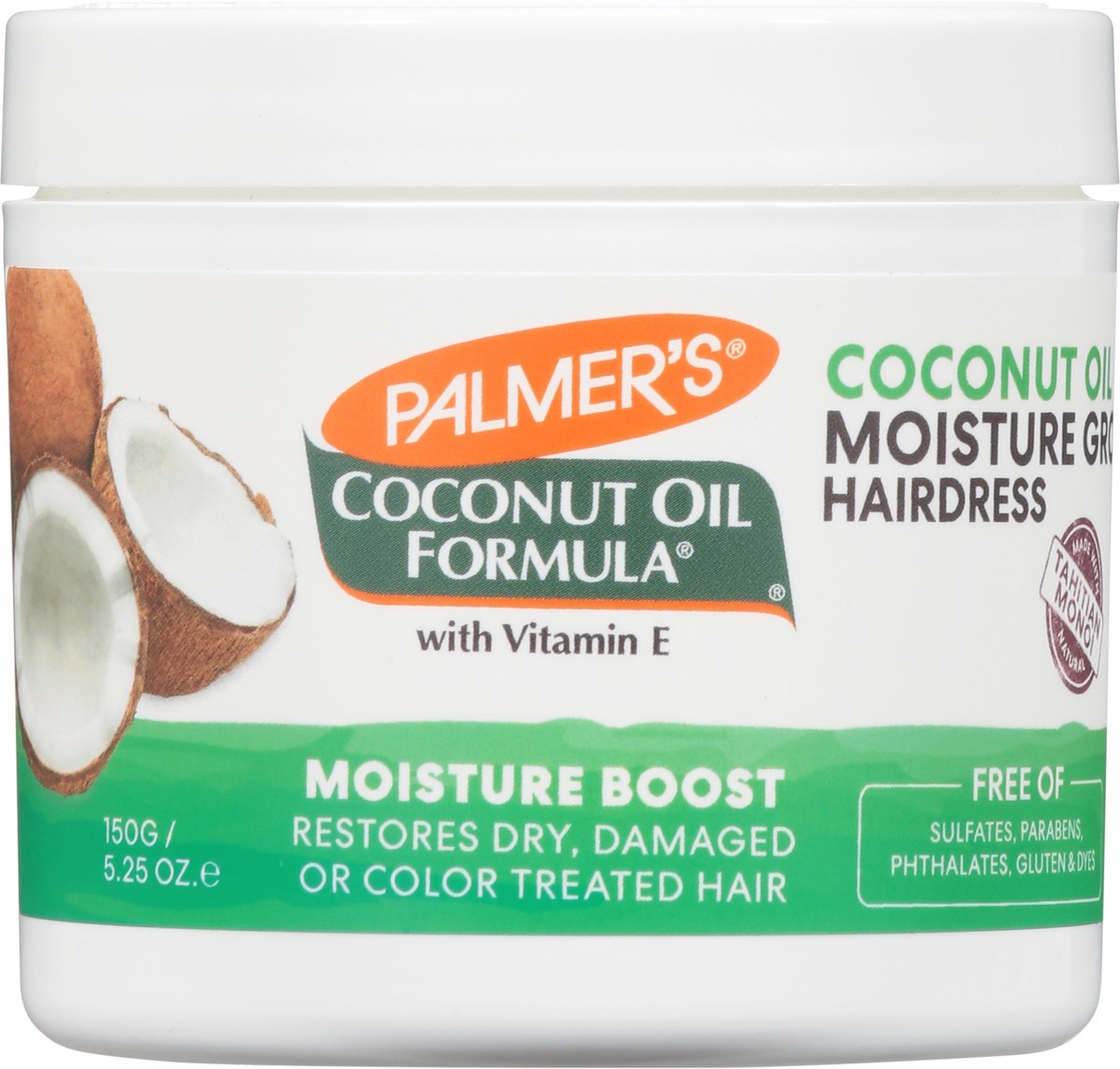 slide 6 of 9, Palmer's Coconut Oil Formula Moisture Boost Gro Treatment, 5.25 oz., 