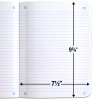 slide 22 of 25, Mead Five Star College Ruled Composition Notebook, 1 ct