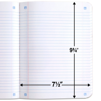 slide 23 of 25, Mead Five Star College Ruled Composition Notebook, 1 ct