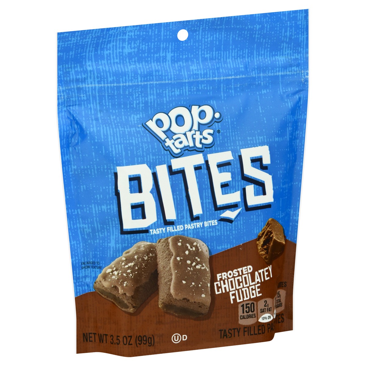 slide 2 of 10, Pop-Tarts Pop Tarts Pastry Bites, Frosted Chocolatey Fudge, 3.5 oz