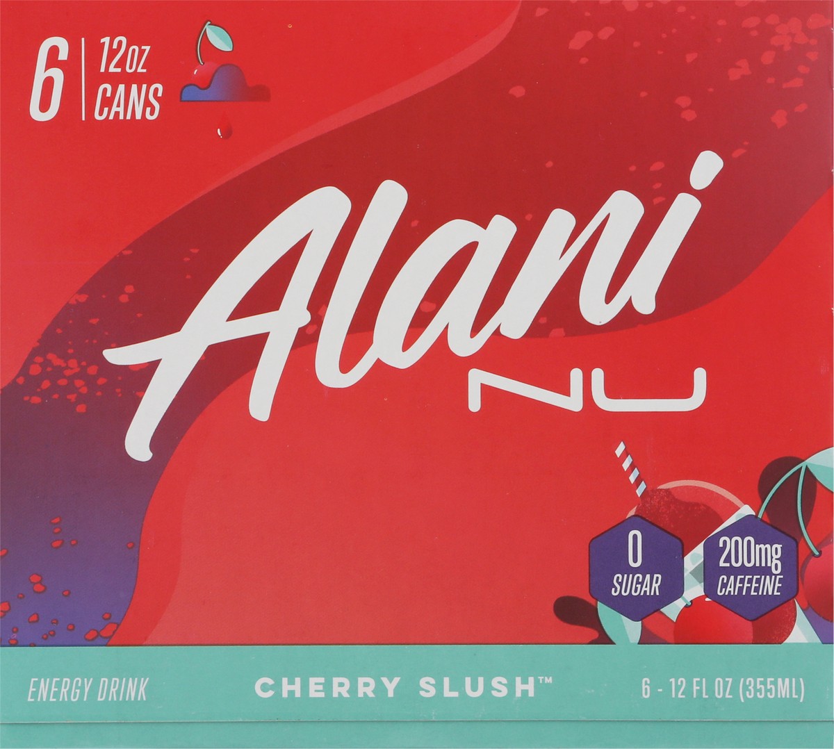 slide 4 of 9, Alani Nu Energy Drink Cherry Slush 6Ct, 6 ct; 12 oz