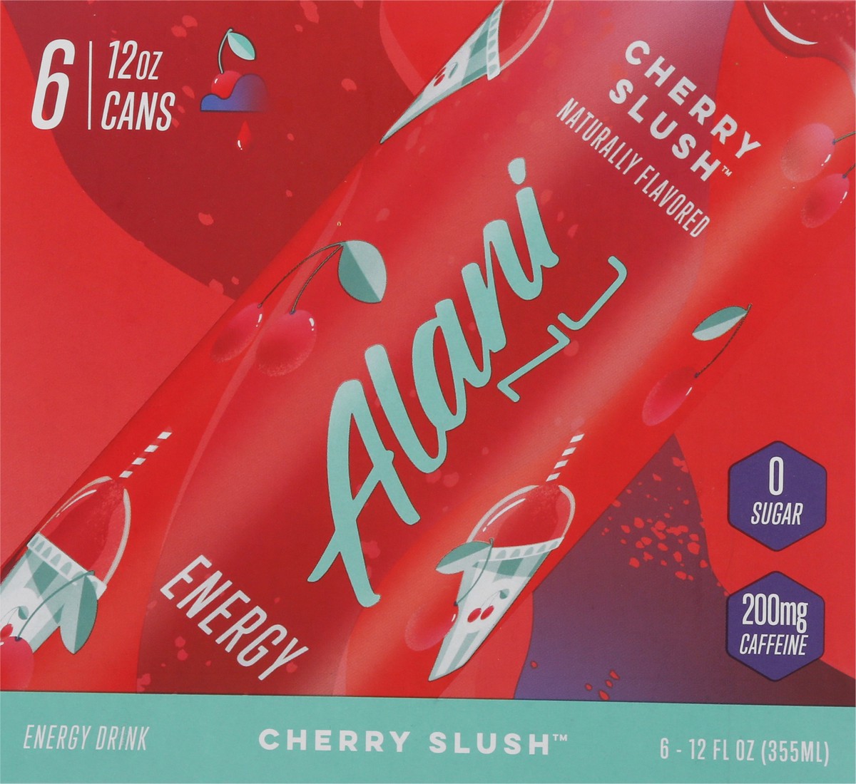 slide 3 of 9, Alani Nu Energy Drink Cherry Slush 6Ct, 6 ct; 12 oz
