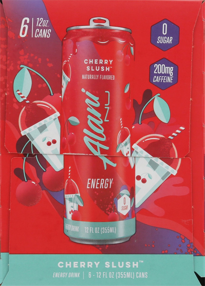 slide 9 of 9, Alani Nu Energy Drink Cherry Slush 6Ct, 6 ct; 12 oz