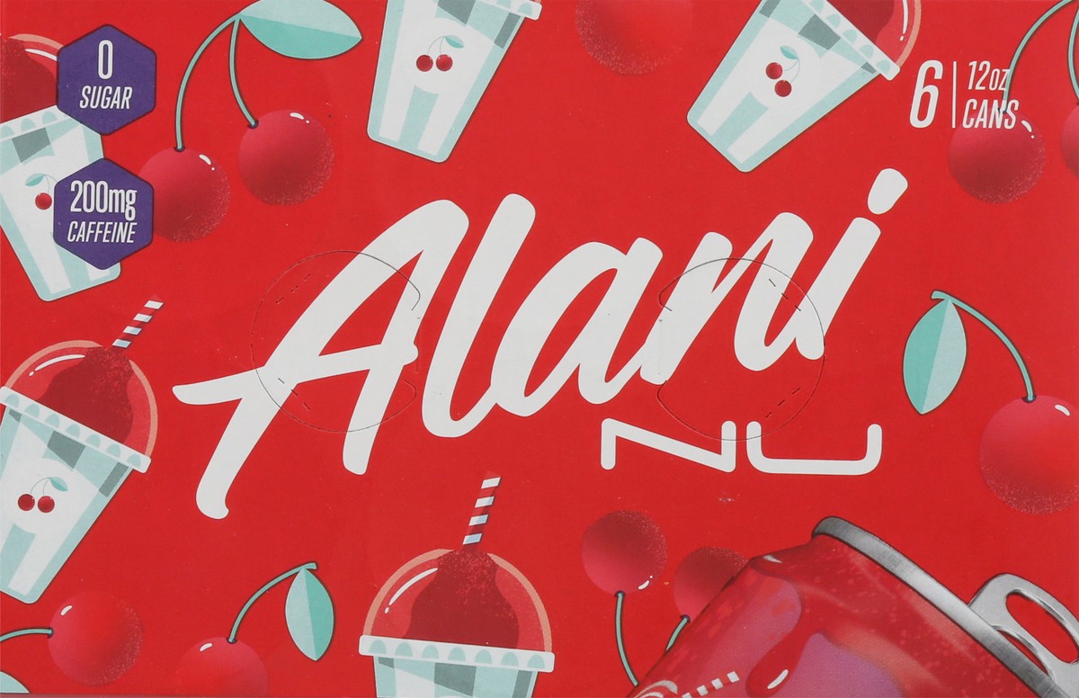 slide 6 of 9, Alani Nu Energy Drink Cherry Slush 6Ct, 6 ct; 12 oz