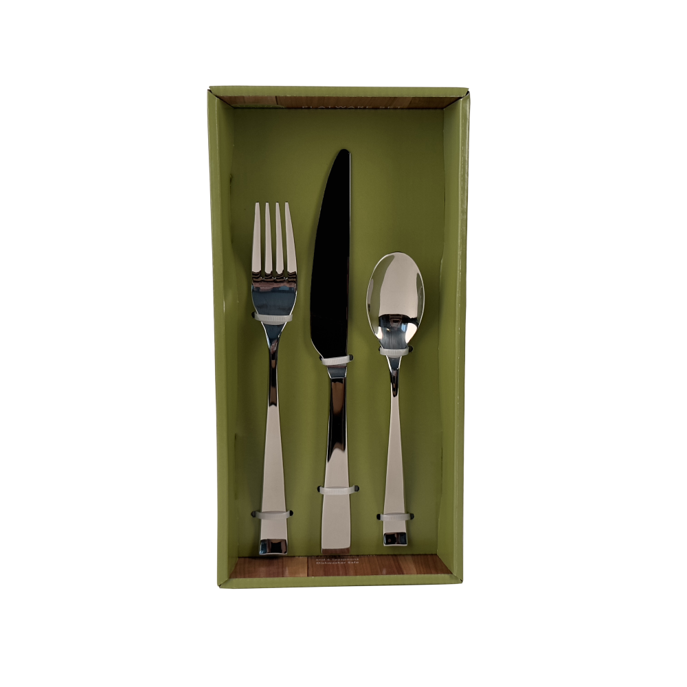 slide 2 of 2, Dash of That Brin Boxed Flatware Set, 12 ct