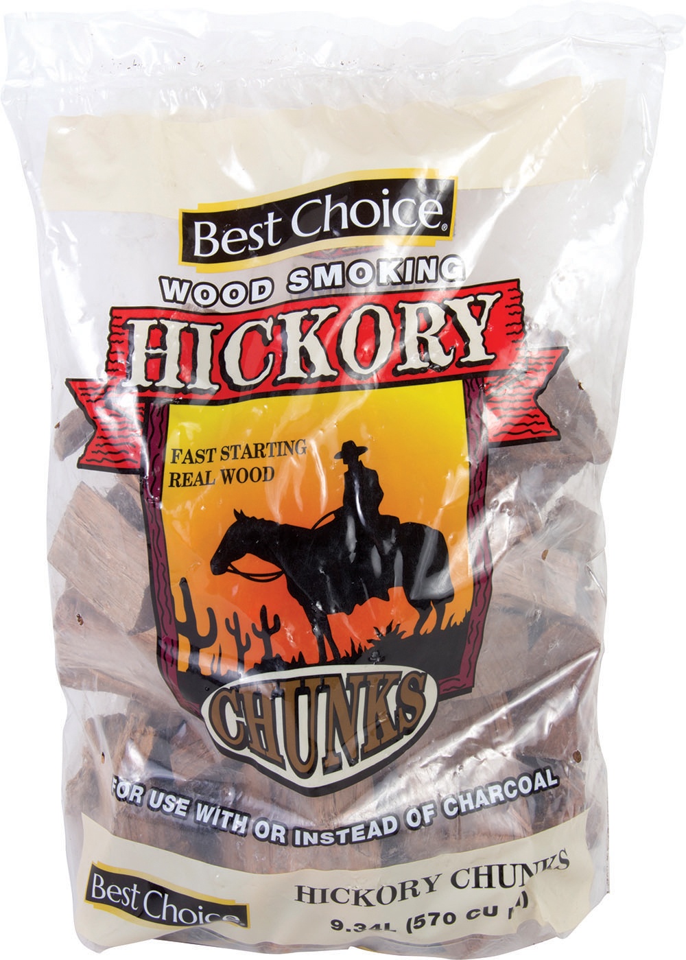 slide 1 of 1, Best Choice Hickory Wood Chunks, 10 lb