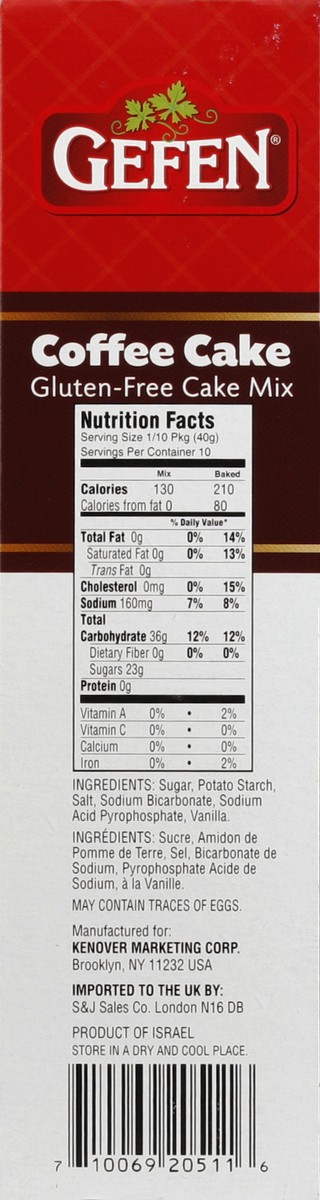 slide 2 of 4, Gefen Cake Mix 14.1 oz, 14.1 oz