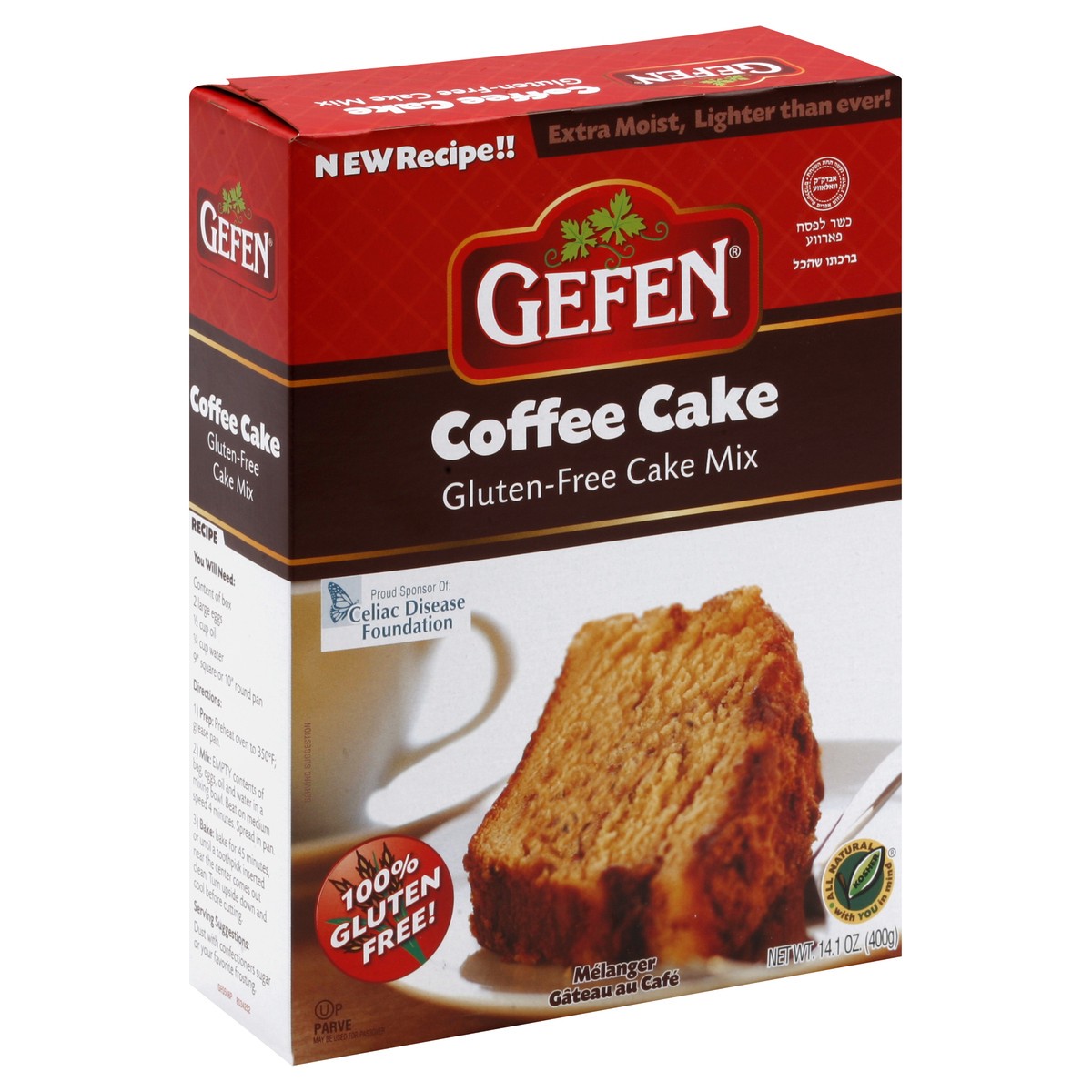 slide 3 of 4, Gefen Cake Mix 14.1 oz, 14.1 oz