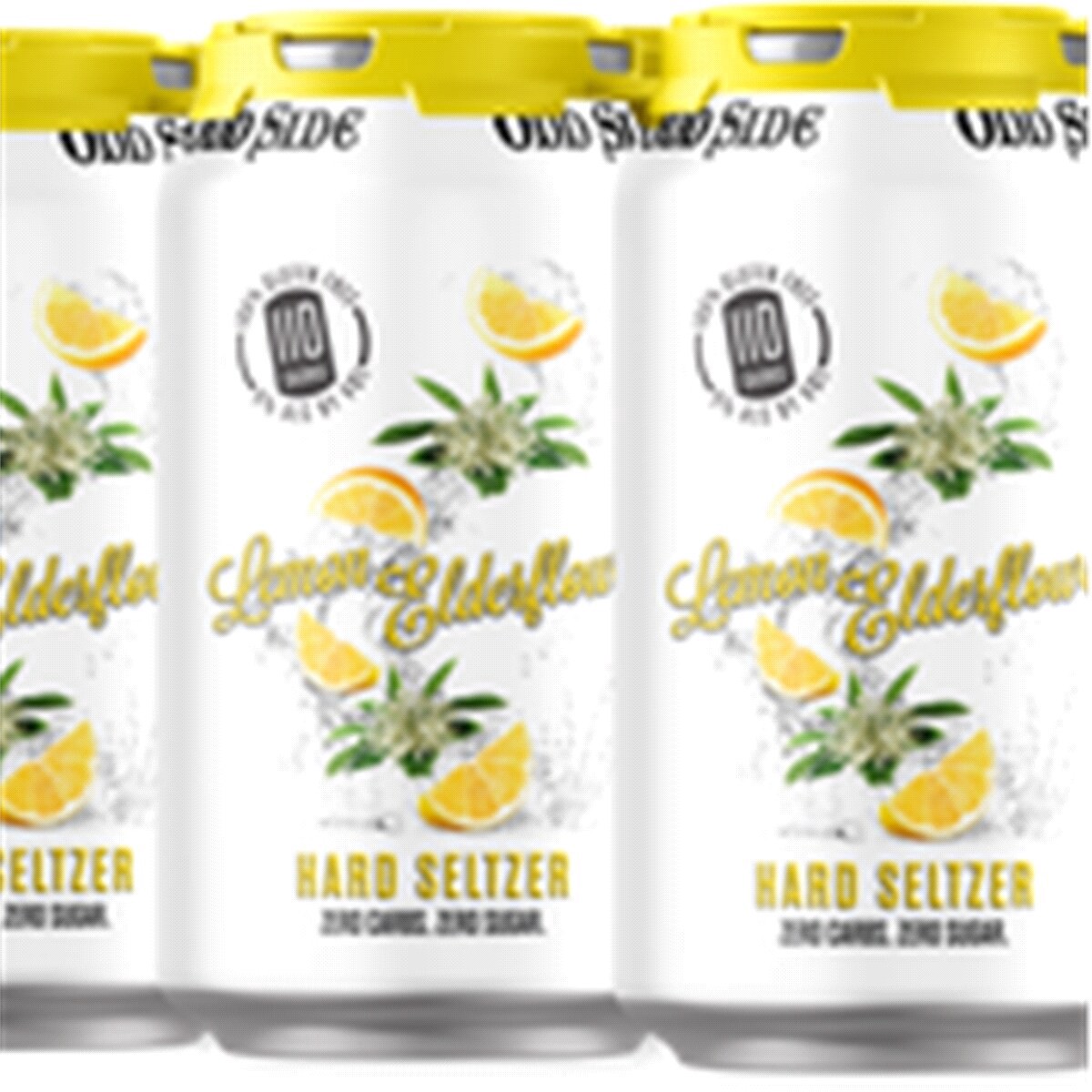 slide 2 of 2, Odd Side Oddside Hard Seltzer Lemon Elderflower, 6 ct; 12 oz