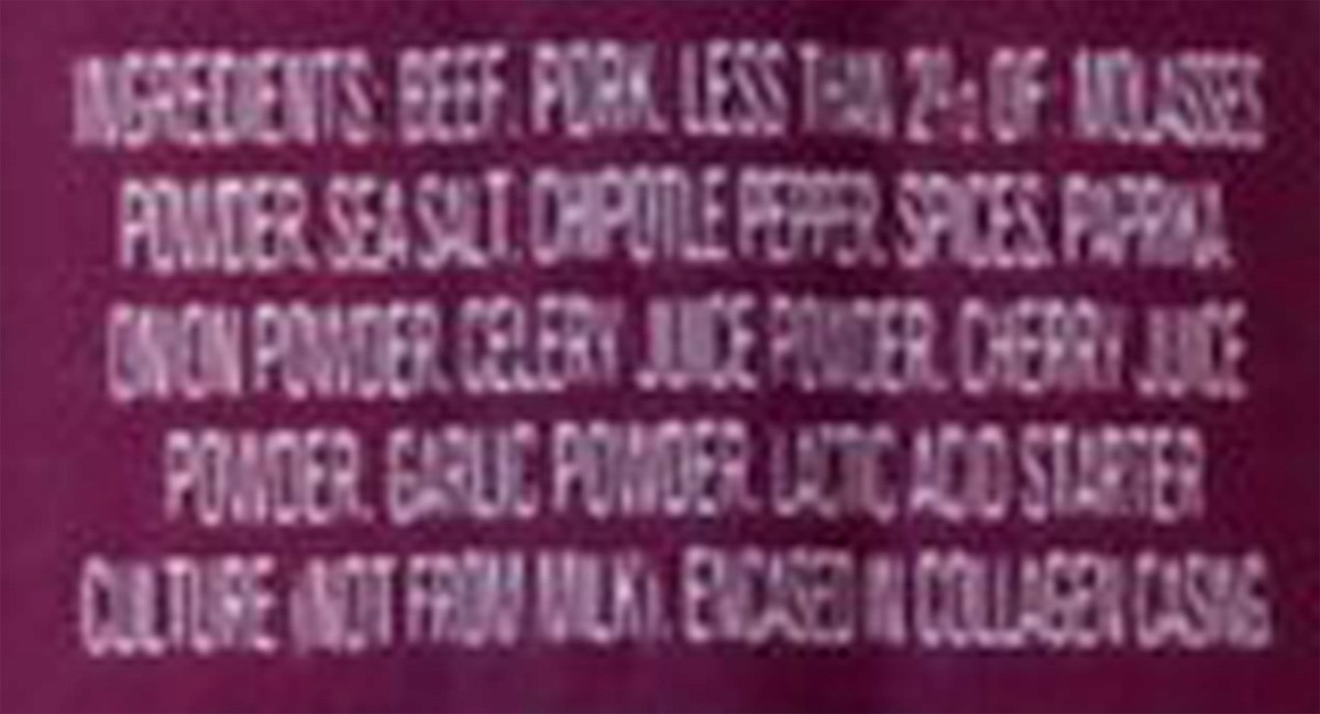 slide 4 of 9, Vermont Smoke & Cure Chipotle Beef Pork Jerky Stick, 1 oz