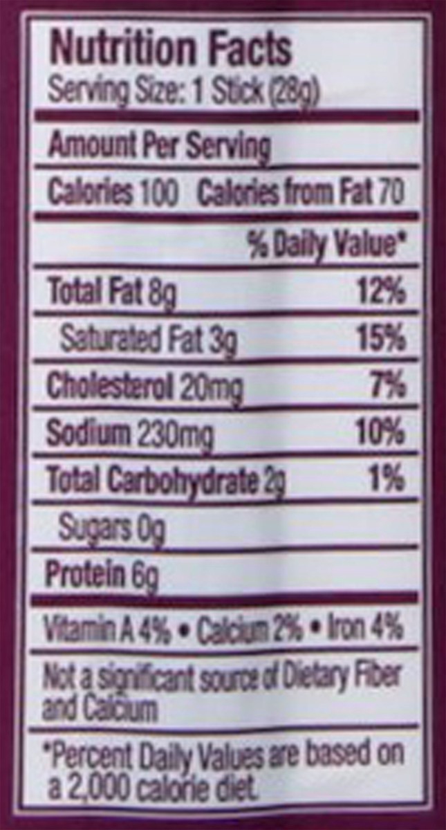 slide 8 of 9, Vermont Smoke & Cure Chipotle Beef Pork Jerky Stick, 1 oz