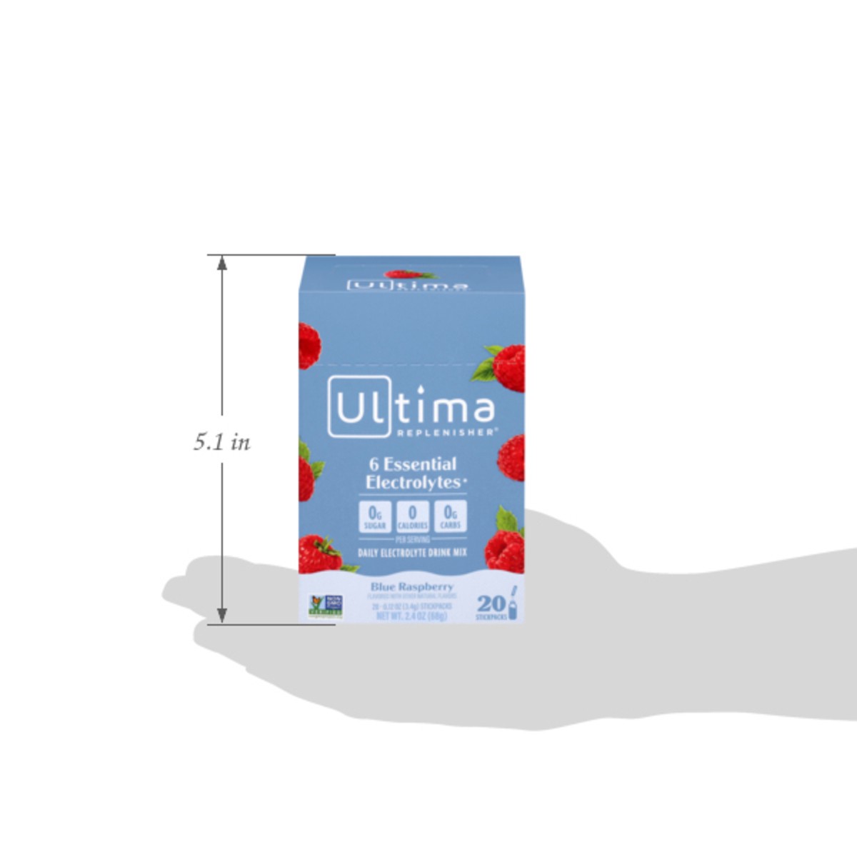 slide 12 of 15, Ultima Replenisher Electrolyte Drink Mix, 20 ct