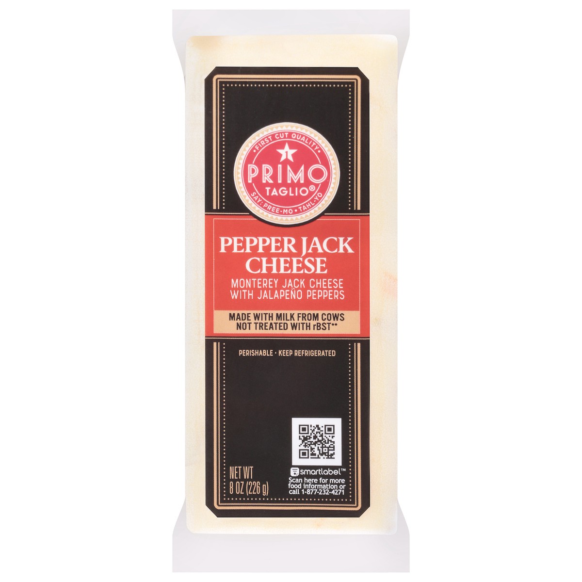 slide 1 of 11, Primo Taglio Cheese Pepper Jack Dv, 8 oz