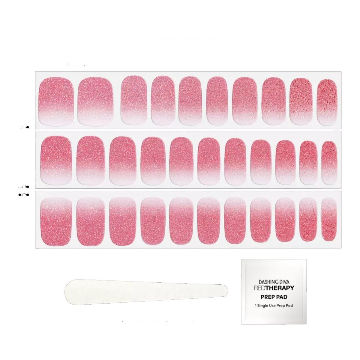 slide 2 of 13, Dashing Diva Gloss Gel Strip Palette, Wildflower, 32 ct