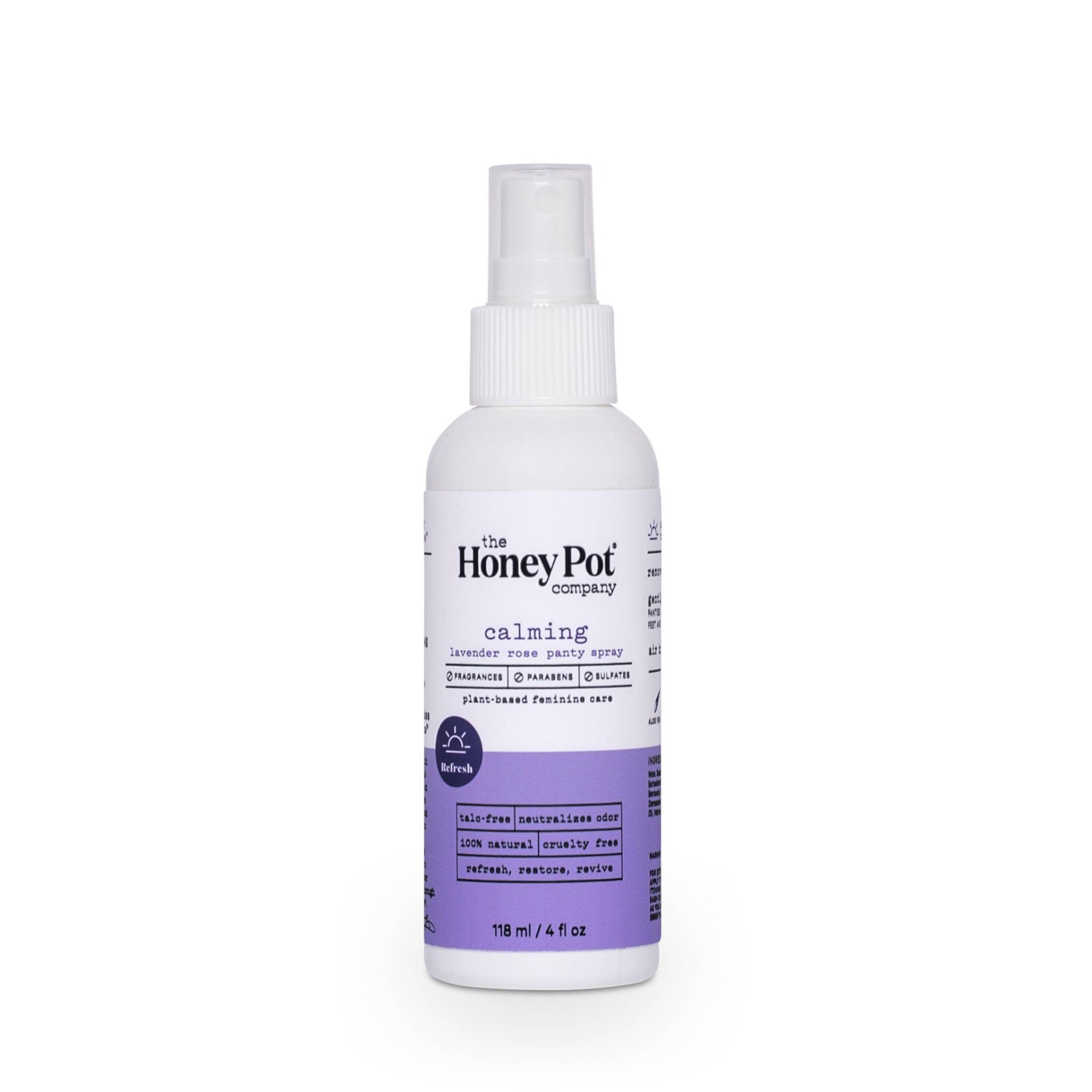 slide 1 of 4, The Honey Pot Lavender Panty Spray, 4 oz