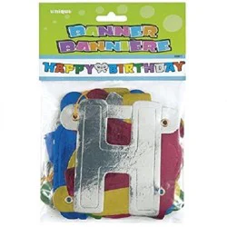 Omni Party Happy Birthday Banner Banniere