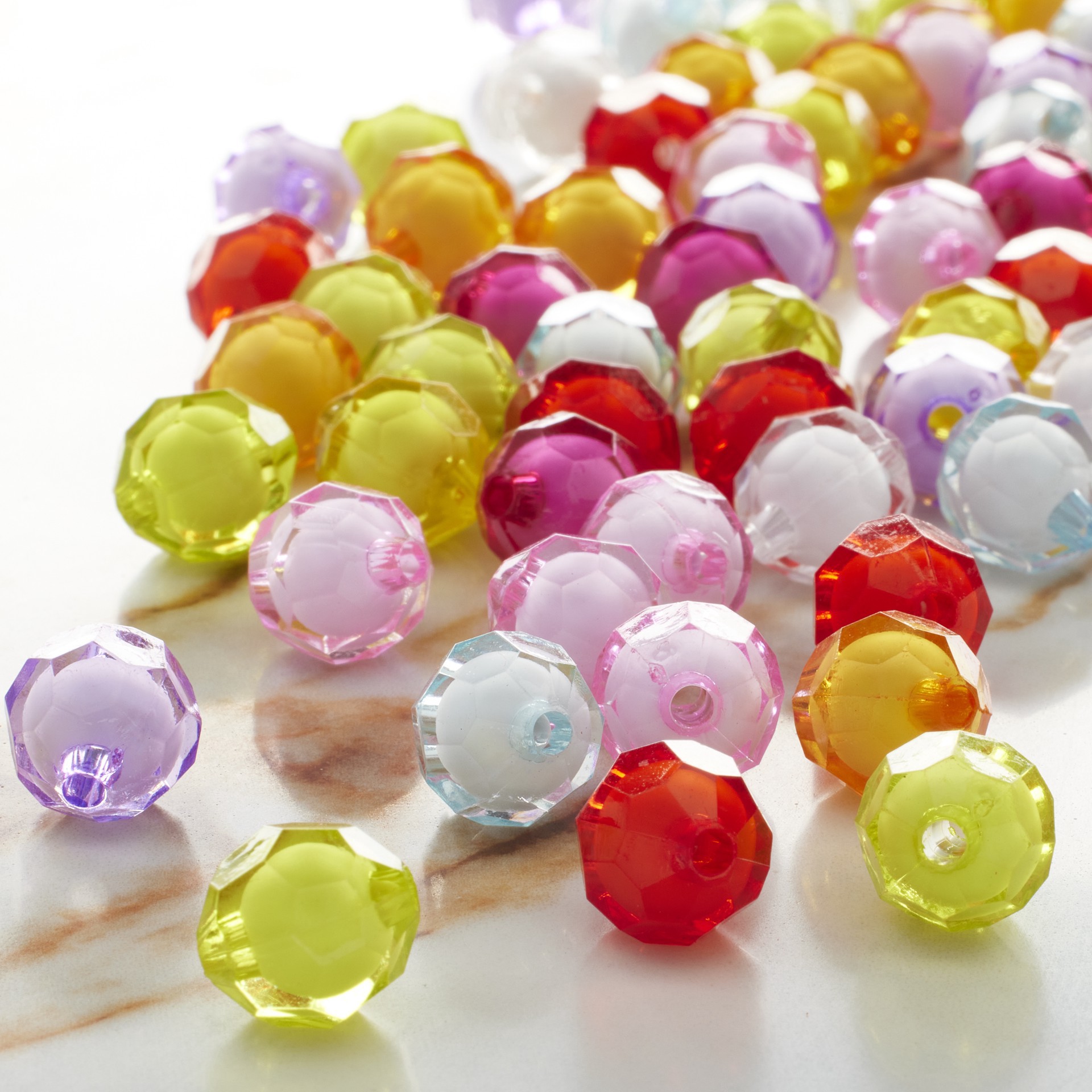 slide 2 of 2, Multicolor Round Beads, 12mm By Bead Landing, 12mm