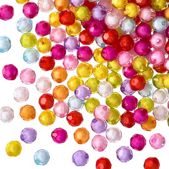 slide 1 of 2, Multicolor Round Beads, 12mm By Bead Landing, 12mm