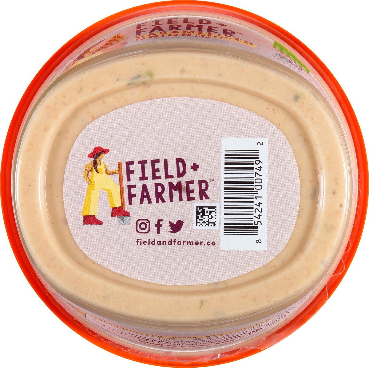 slide 7 of 9, Field + Farmer Caramelized Onion Party Dip 8 oz, 1 ct