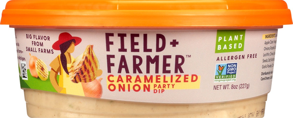 slide 2 of 9, Field + Farmer Caramelized Onion Party Dip 8 oz, 1 ct