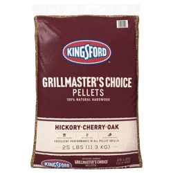 Kingsford Natural Hardwood Blend Pellets Grillmasters Choice Hickory Cherry and Oak