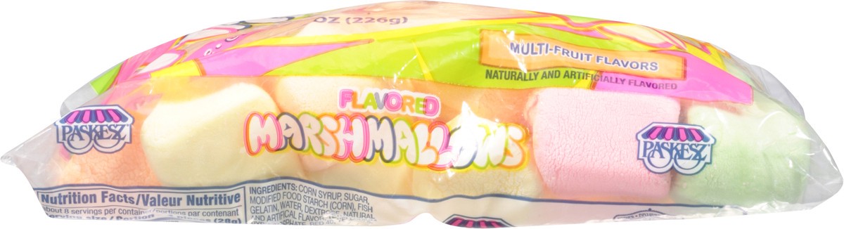 slide 11 of 12, Paskesz Multi-Fruit Flavors Marshmallows 8 oz, 8 oz