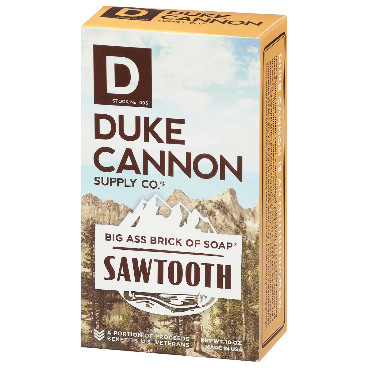 slide 10 of 10, Duke Cannon Brick of Soap - Sawtooth, 10 oz