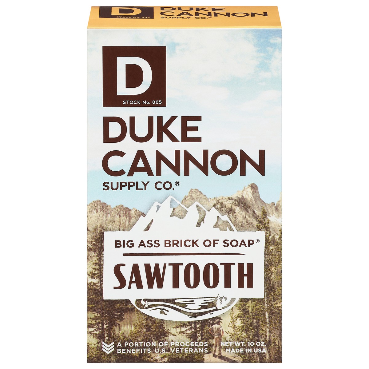 slide 3 of 10, Duke Cannon Brick of Soap - Sawtooth, 10 oz