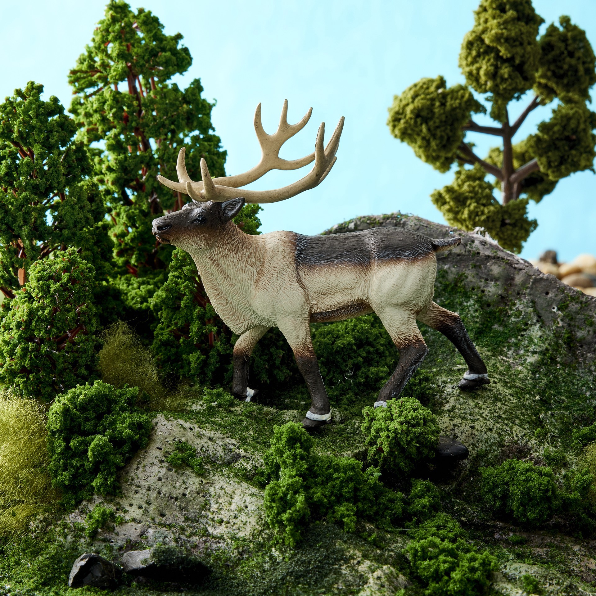 slide 2 of 2, Safari Ltd. Safari Ltd Reindeer, 3.75 in x 4 in