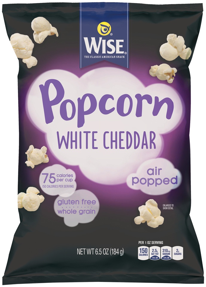 slide 1 of 1, Wise White Cheddar Popcorn, 6.5 oz