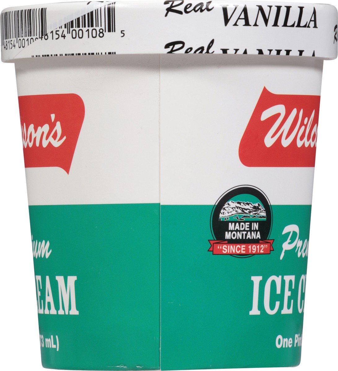 slide 10 of 14, Wilcoxson's Premium Real Vanilla Ice Cream 1 pt, 1 pint