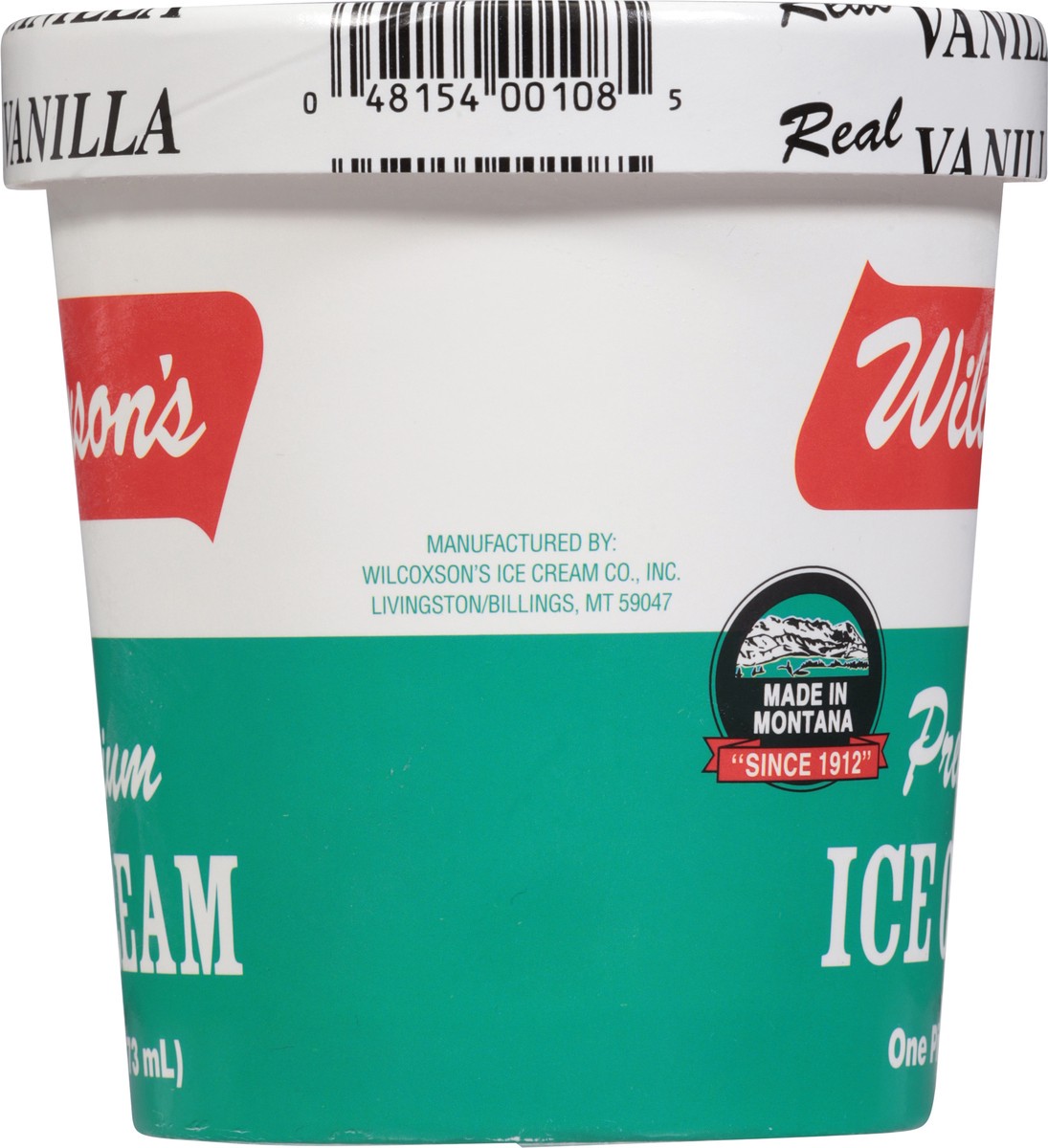 slide 6 of 14, Wilcoxson's Premium Real Vanilla Ice Cream 1 pt, 1 pint