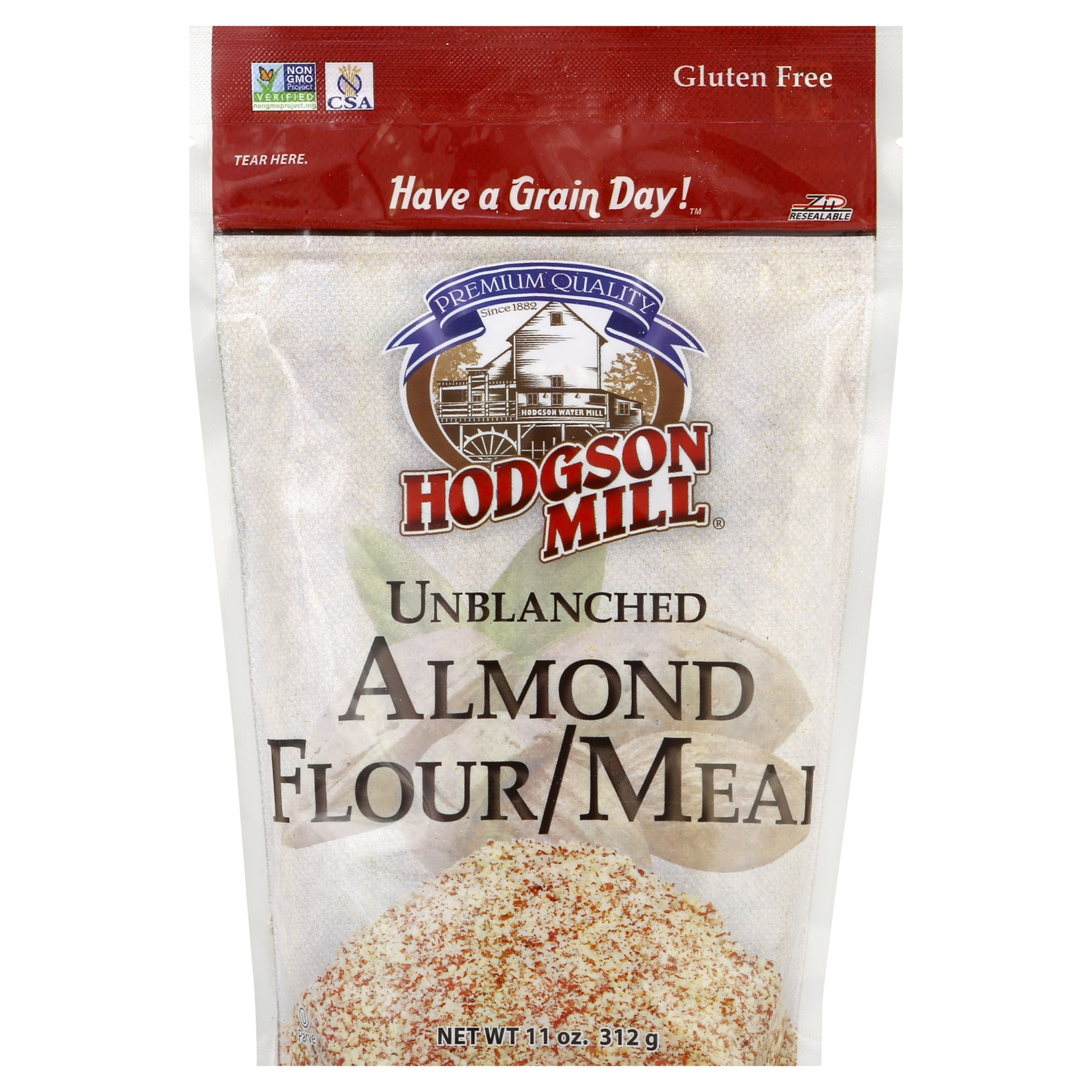 slide 1 of 2, Hodgson Mill Gluten Free Almond Flour Meal, 11 oz