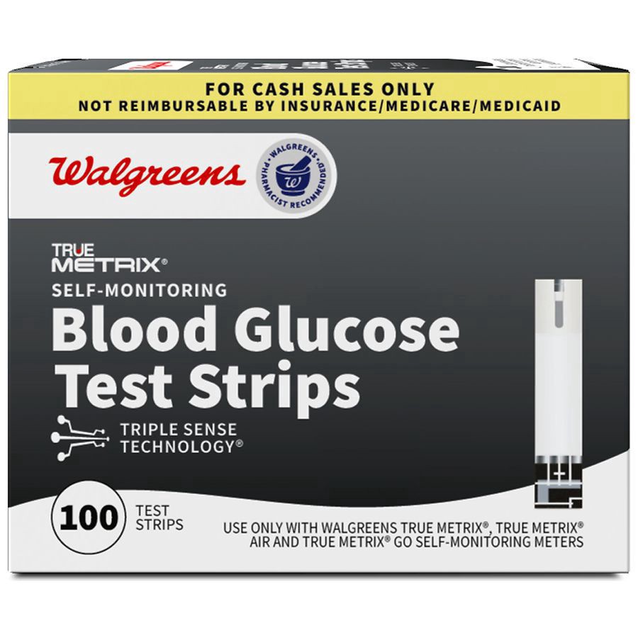 slide 1 of 3, Walgreens True Metrix Test Strips, 100 ct
