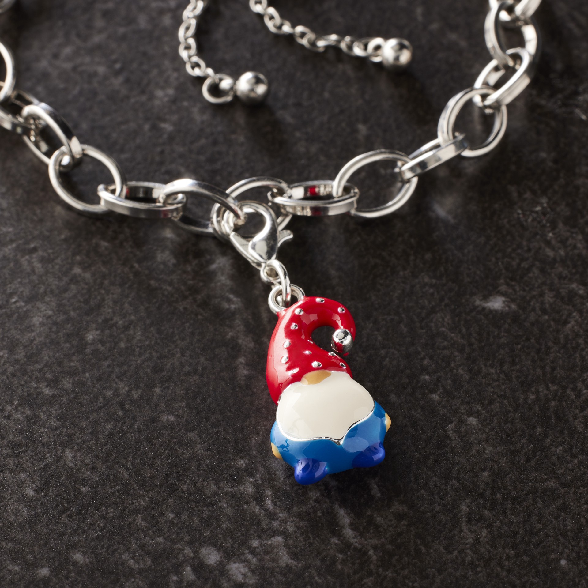 slide 2 of 3, Gnome Charm By Bead Landing, 13 mm charm size