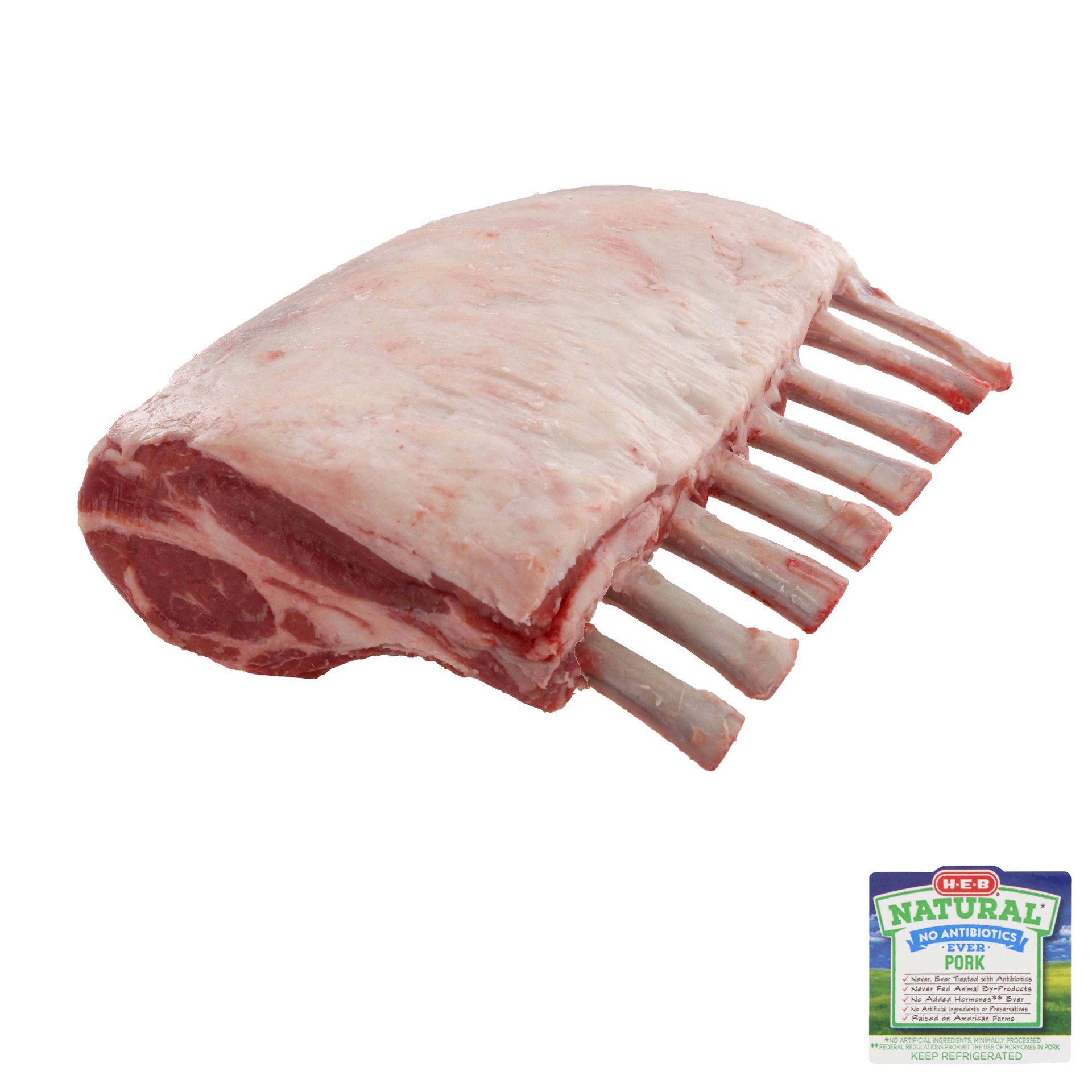slide 1 of 1, Natural Lamb Rib Roast, per lb