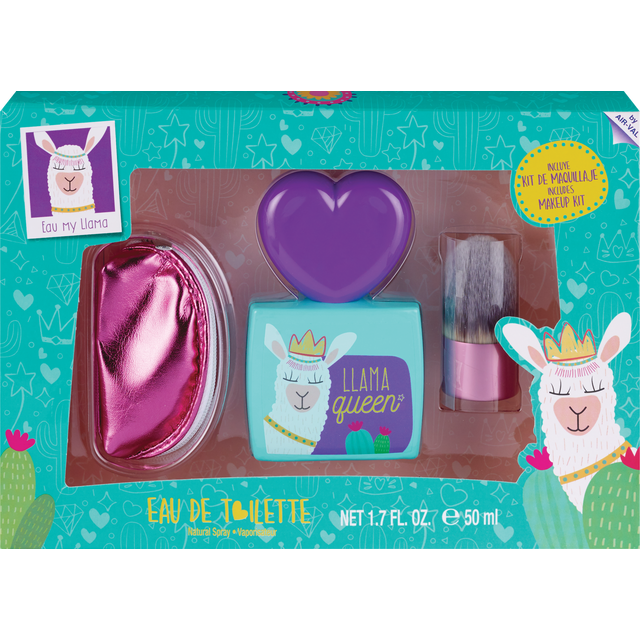 slide 1 of 1, Eau My Llama Queen Set, 1 ct